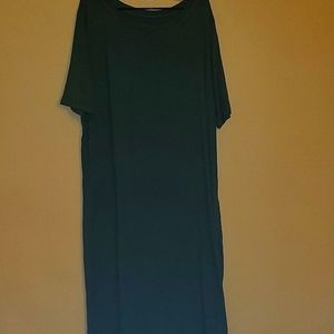 Ava & Viv maxi t shirt dress size 3x  NEW WITH TAGS